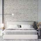 33951 Floral Texture The New Design Book Greige Wallpaper By Galerie