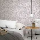 33954 Floral Texture The New Design Book Pink and Grey Wallpaper By Galerie