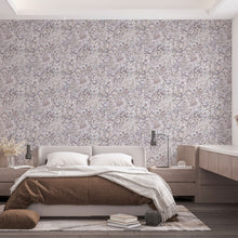 33954 Floral Texture The New Design Book Pink and Grey Wallpaper By Galerie