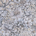 Floral Texture The New Design Book White and Grey Wallpaper By Galerie