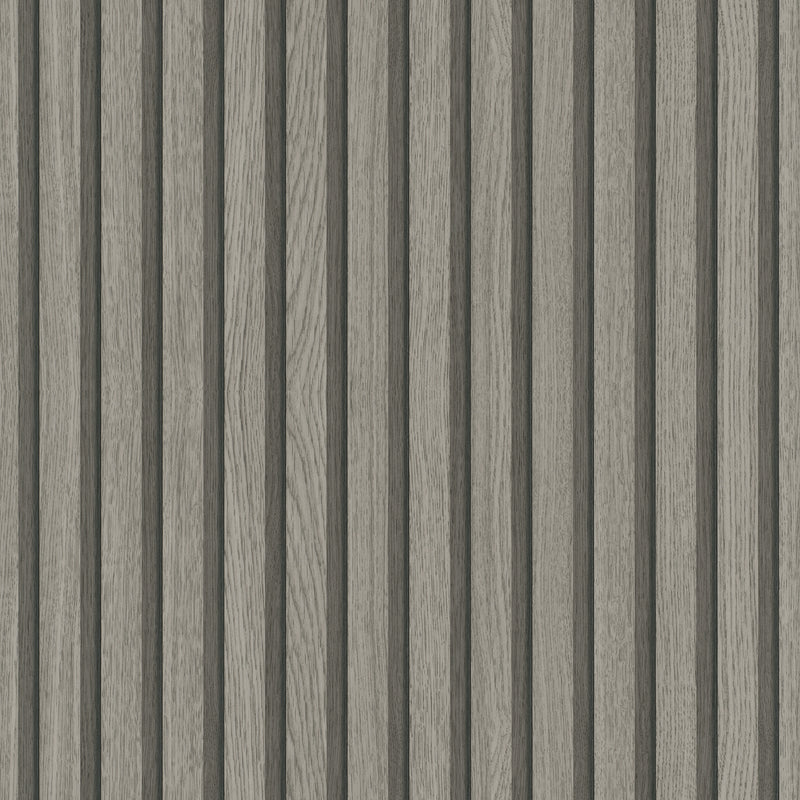 33959 Eden Wood Slat Effect Grey Wallpaper By Galerie