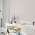 33963 Eden Linen Pink Wallpaper By Galerie