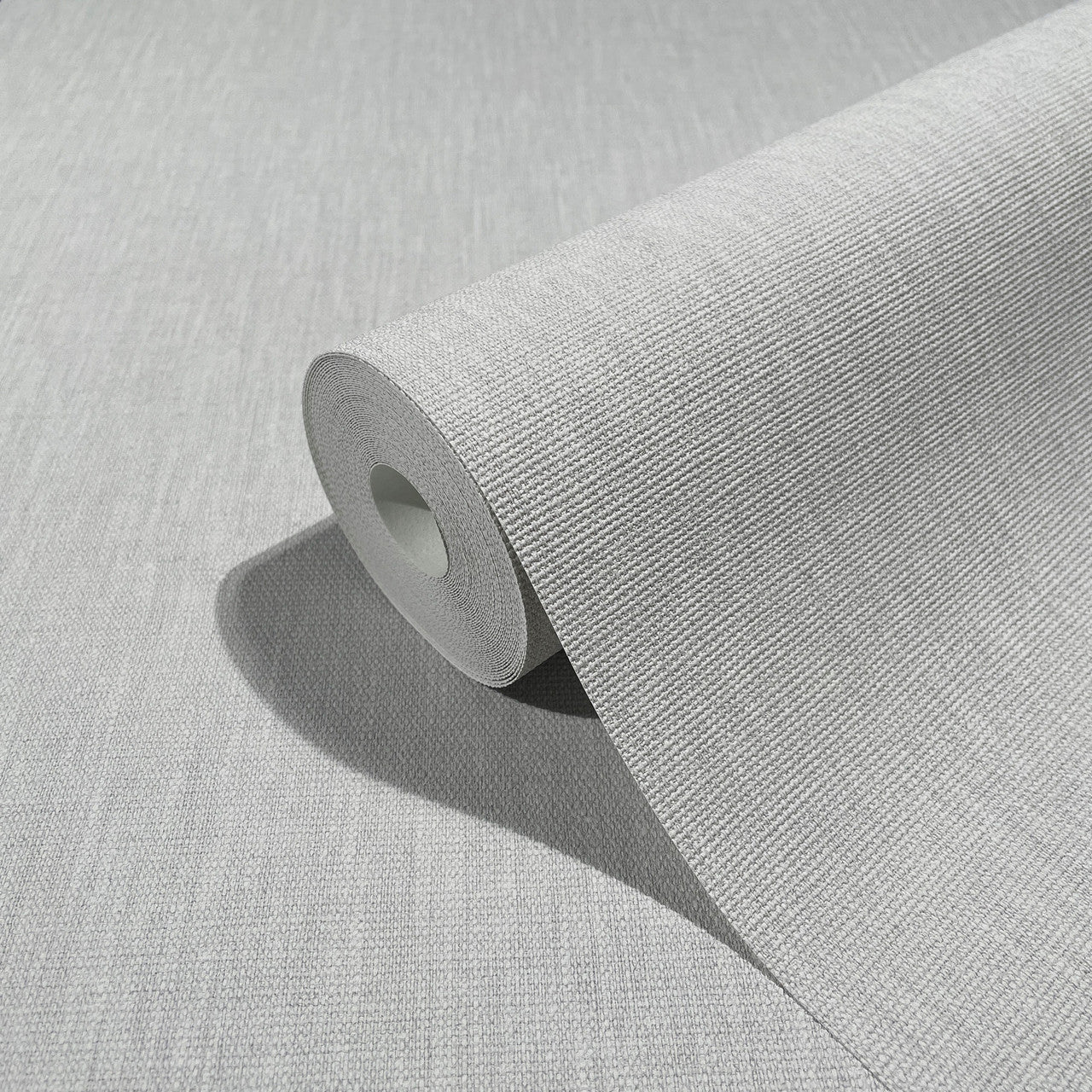 33964 Eden Linen Grey Wallpaper By Galerie