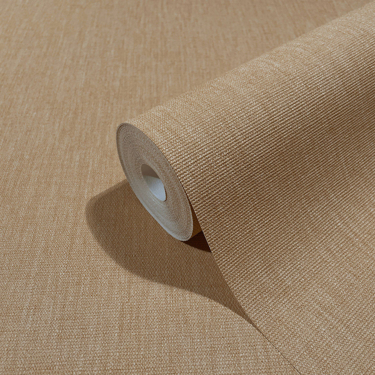 33966 Eden Linen Beige/Brown Wallpaper By Galerie