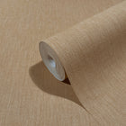 33966 Eden Linen Beige/Brown Wallpaper By Galerie