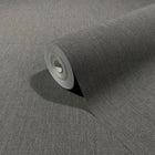 33967 Eden Linen Grey Wallpaper By Galerie