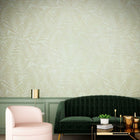 34003 Tree Leaf The New Design Book Green and Beige Wallpaper By Galerie
