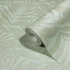 34003 Tree Leaf The New Design Book Green and Beige Wallpaper By Galerie