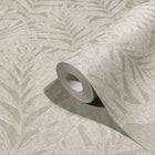 34004 Tree Leaf The New Design Book Greige Wallpaper By Galerie