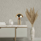 34004 Tree Leaf The New Design Book Greige Wallpaper By Galerie