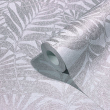 34006 Tree Leaf The New Design Book Pink, White and Grey Wallpaper By Galerie