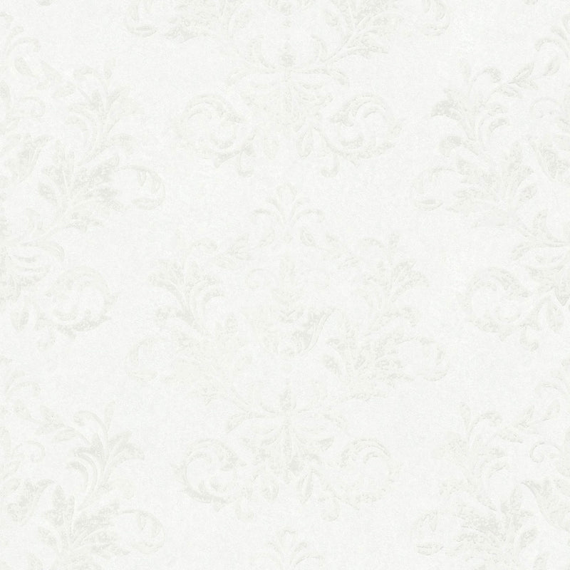 34010 Damask The New Design Book White Wallpaper By Galerie