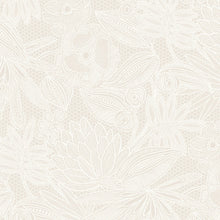 340110 Floral Lace White Gilded Wallpaper by Eijffinger