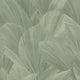 Abstract Leaves Green Gilded Wallpaper by Eijffinger