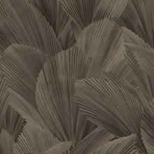 340126 Abstract Leaves Brown Gilded Wallpaper by Eijffinger