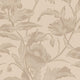 Meandering Floral Pink Gilded Wallpaper by Eijffinger