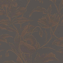 340135 Meandering Floral Brown Gilded Wallpaper by Eijffinger