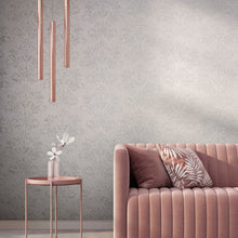 34013 Damask The New Design Book Rose and Grey Wallpaper By Galerie
