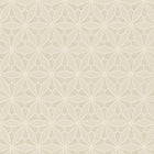 340140 Geo Floral Cream Gilded Wallpaper by Eijffinger