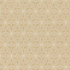 340141 Geo Floral Sand Gilded Wallpaper by Eijffinger