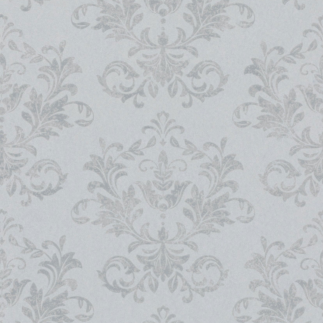34014 Damask The New Design Book Grey and Silver Wallpaper By Galerie