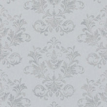 34014 Damask The New Design Book Grey and Silver Wallpaper By Galerie