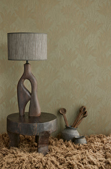 340151 Abstract Palm Green Gilded Wallpaper by Eijffinger