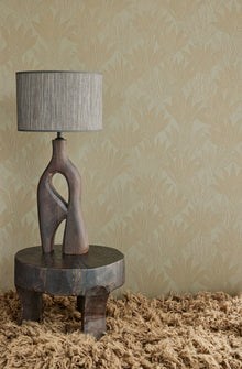 340151 Abstract Palm Green Gilded Wallpaper by Eijffinger