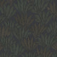 Abstract Palm Dark Grey Blue Gilded Wallpaper by Eijffinger