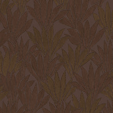 340155 Abstract Palm Red Brown Gilded Wallpaper by Eijffinger