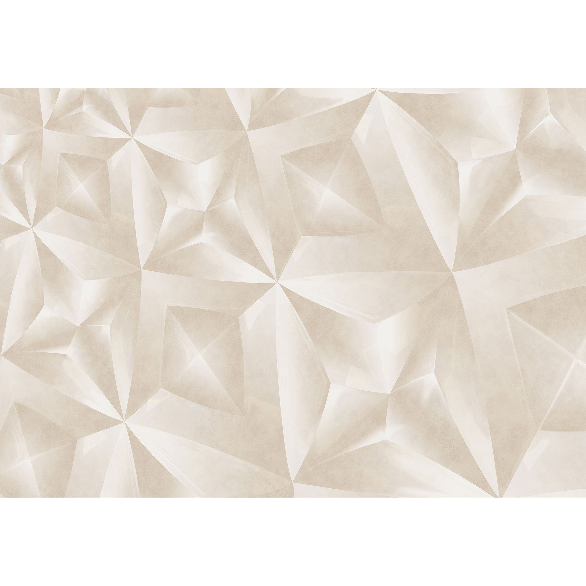340184 Crystal XL Beige Gilded Mural by Eijffinger
