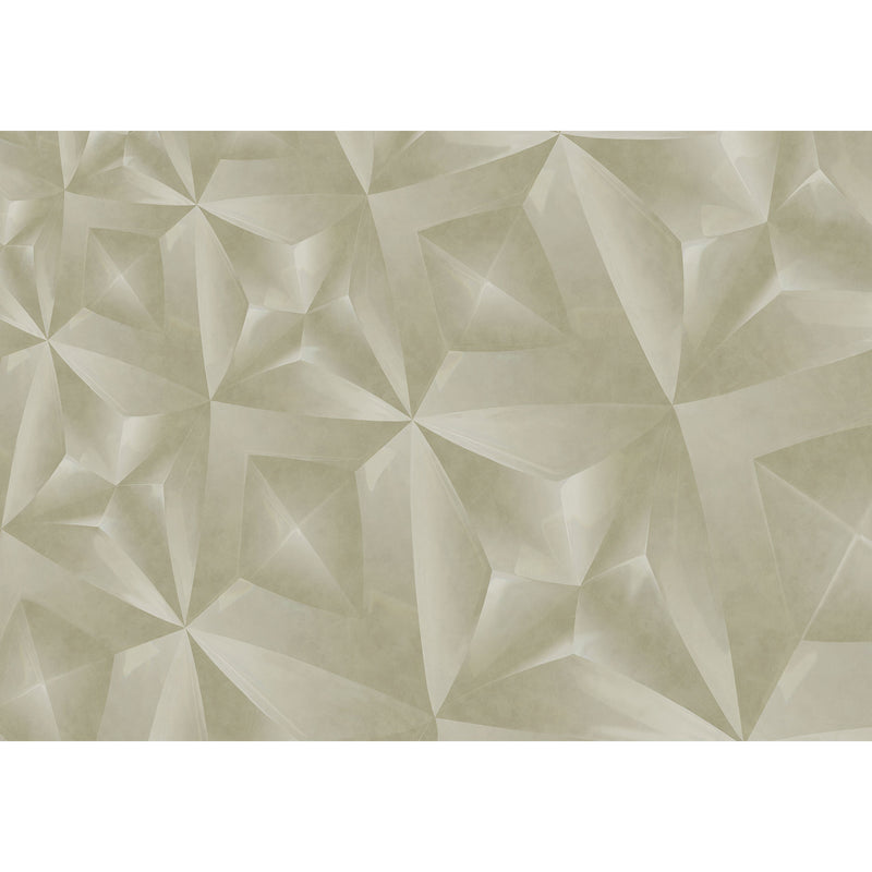 340185 Crystal XL Green Gilded Mural by Eijffinger