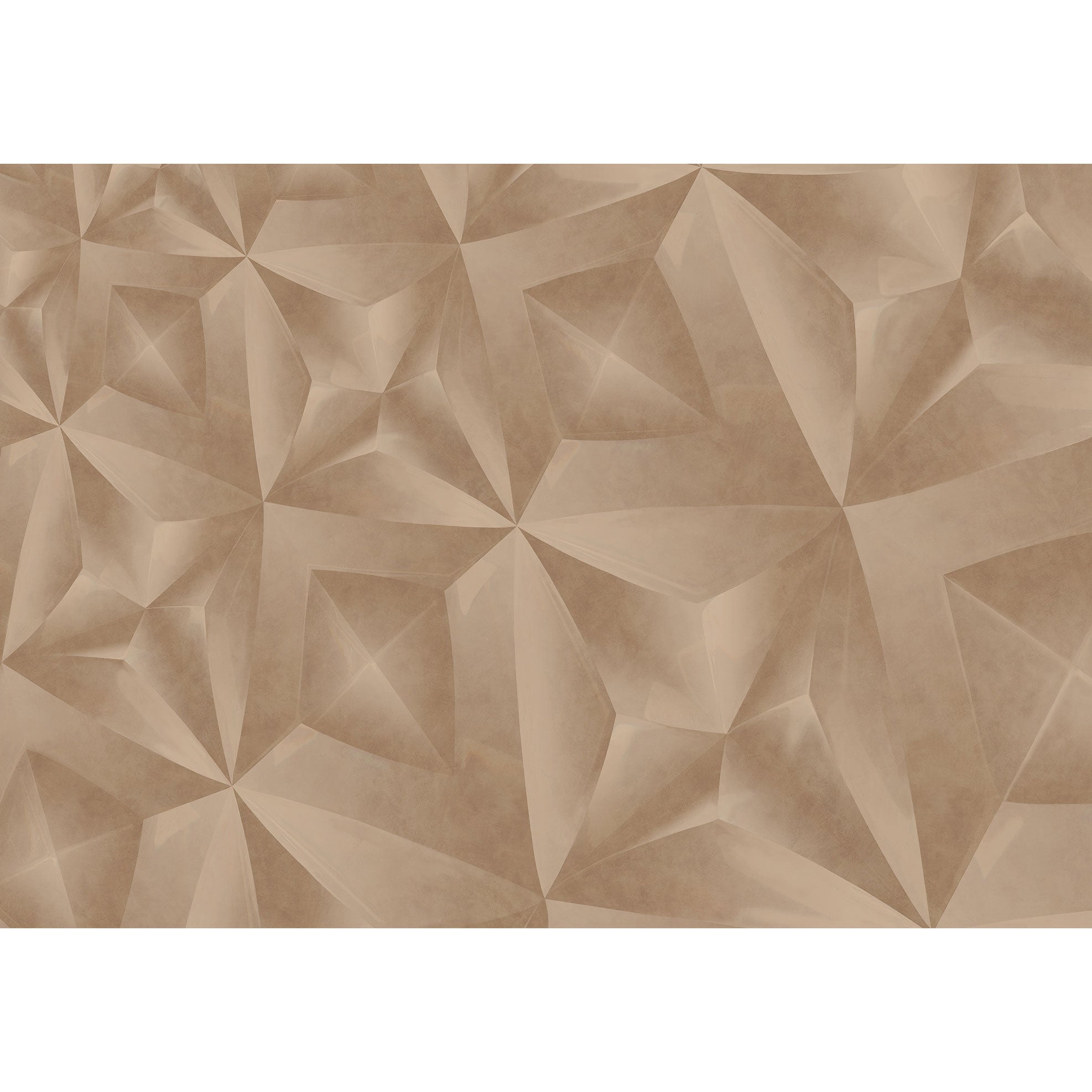 340186 Crystal XL Brown Gilded Mural by Eijffinger