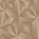 Geo Diamond Brown Gilded Mural by Eijffinger