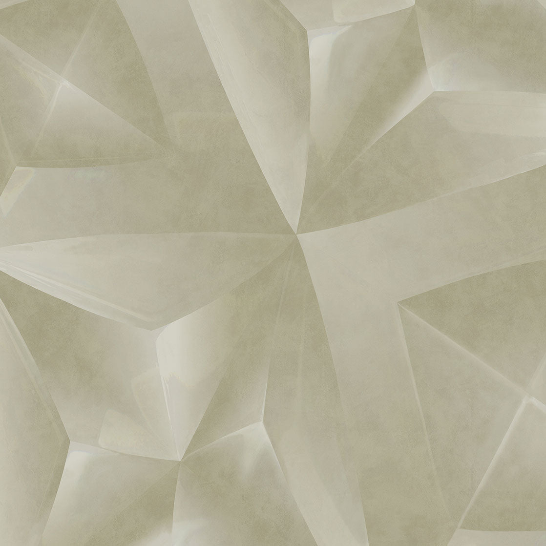 340191 Crystal Green Gilded Mural by Eijffinger