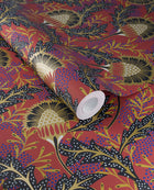 340213 Batik Red Wallpaper by Eijffinger