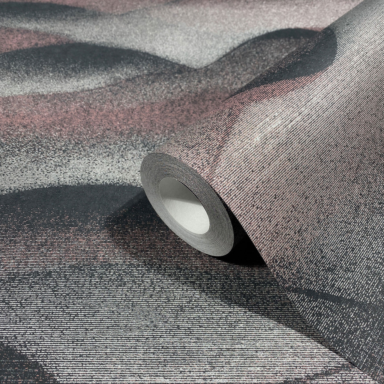 34022 Abstract The New Design Book Black, Silver and Burgundy Wallpaper By Galerie