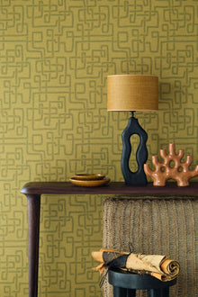 340234 Kuba Green Wallpaper by Eijffinger