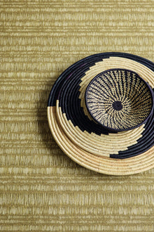 340261 Ethnic Stripe Ochre Wallpaper by Eijffinger