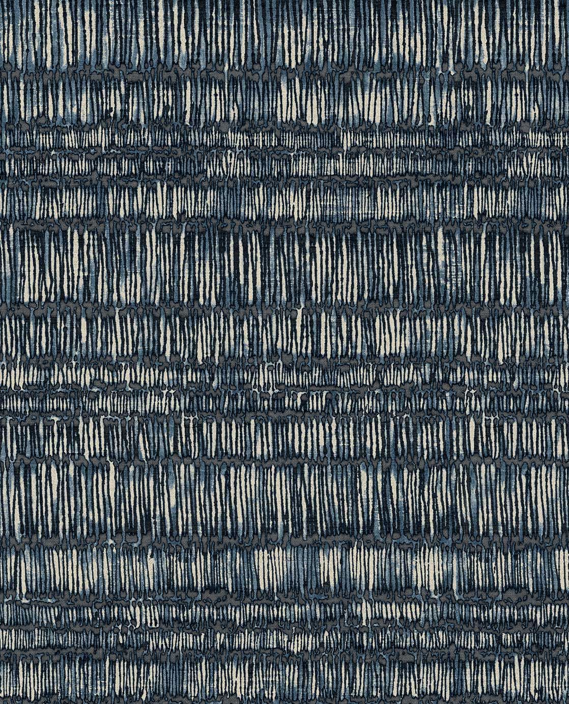 340264 Ethnic Stripe Blue Wallpaper by Eijffinger