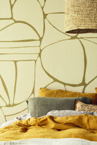 340281 Omani Blue Mural by Eijffinger