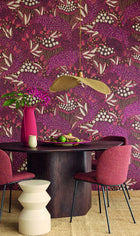 340286 Voyage Red Mural by Eijffinger