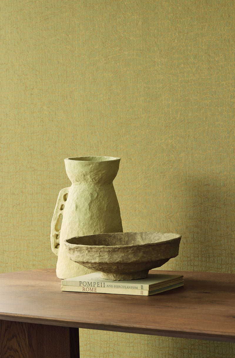 340314 Tortoise Gold Wallpaper by Eijffinger