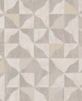 Carve Taupe Sensory Wallpaper by Eijffinger