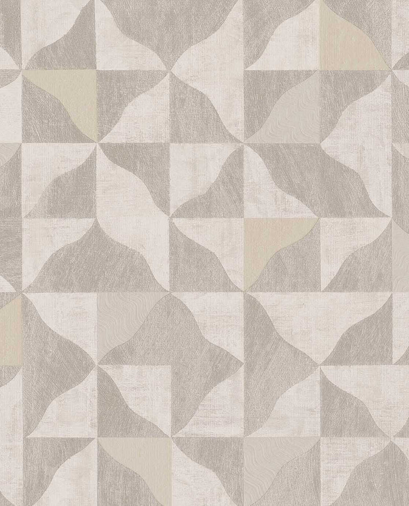 340322 Carve Taupe Wallpaper by Eijffinger