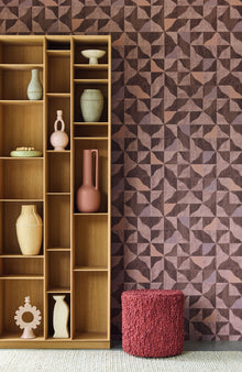 340323 Carve Mauve Wallpaper by Eijffinger