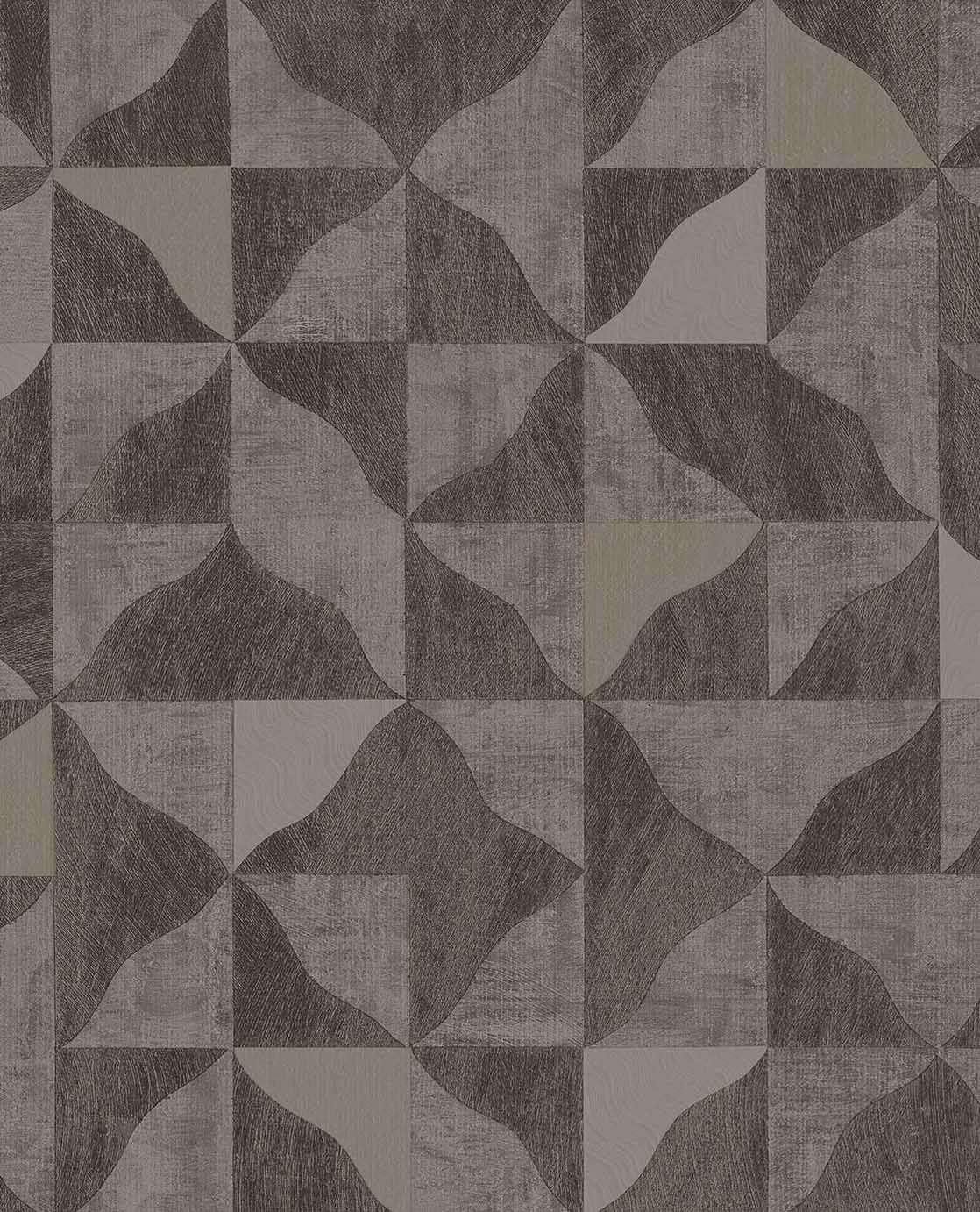 340324 Carve Brown Wallpaper by Eijffinger