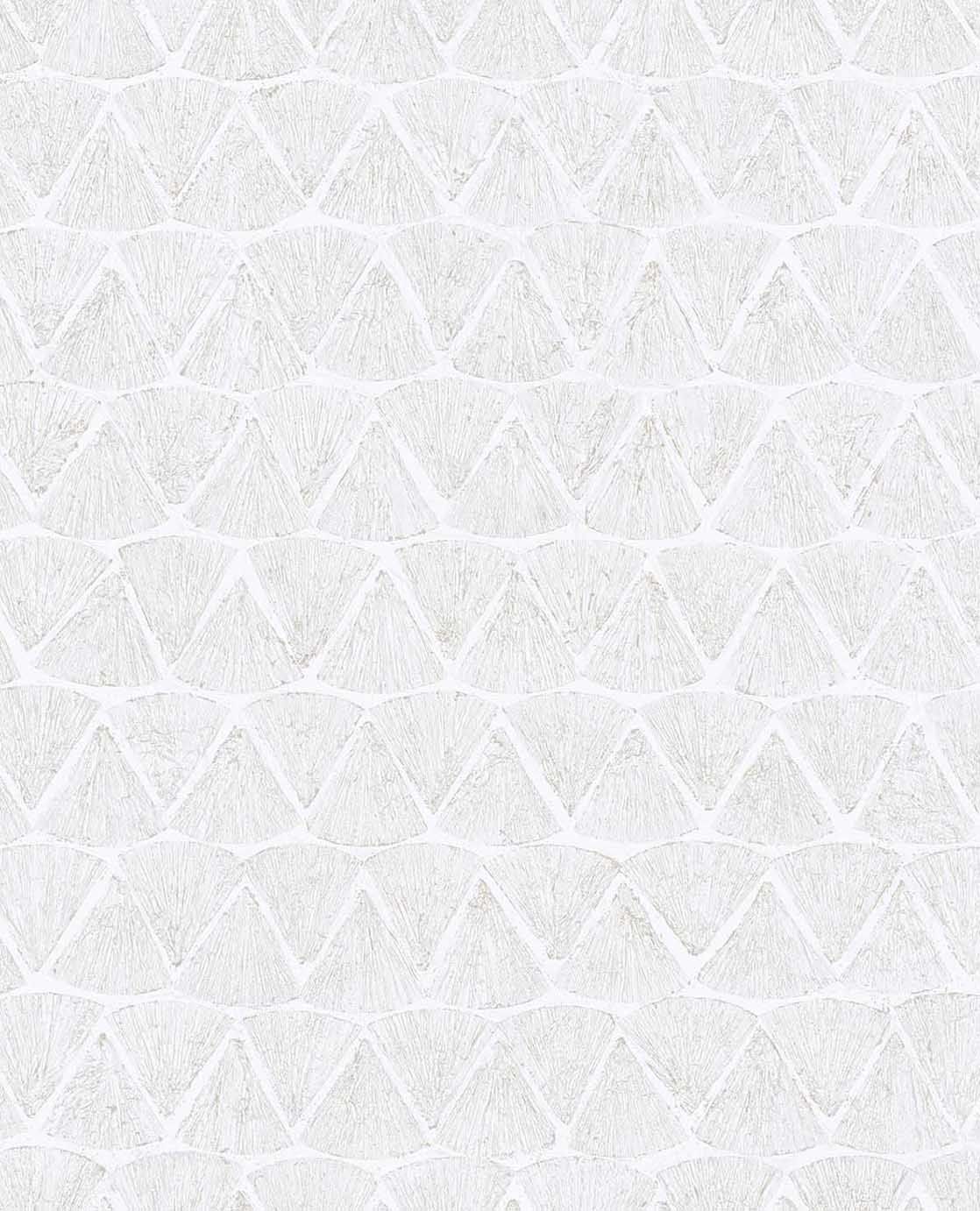 340340 Scallop Silver Wallpaper by Eijffinger