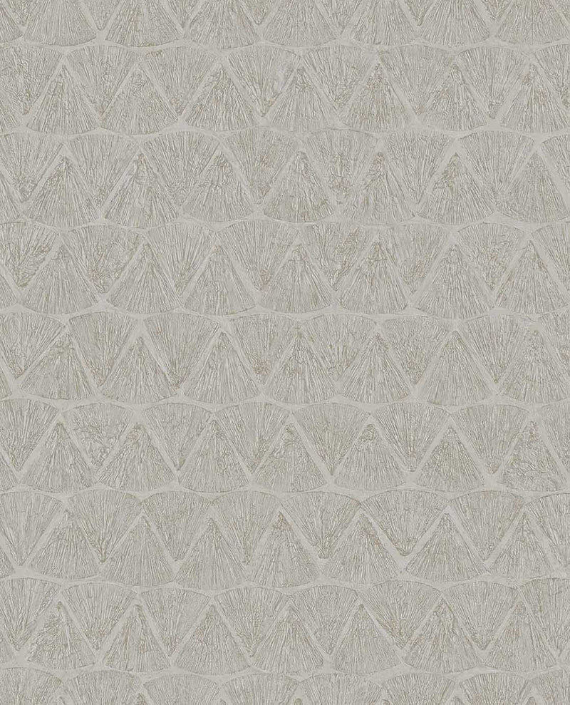 340341 Scallop Grey Wallpaper by Eijffinger