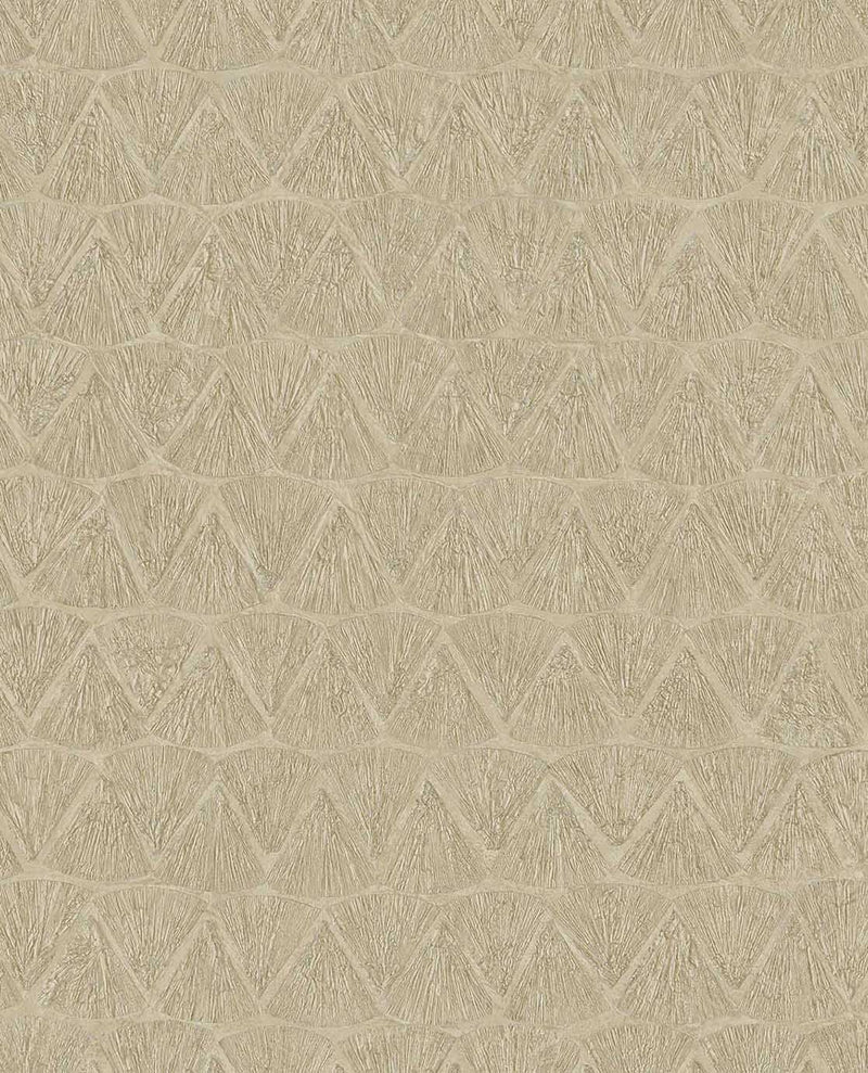 340344 Scallop Gold Wallpaper by Eijffinger